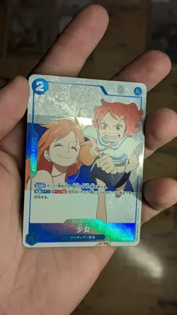 ONE PIECE Card NAMI Girl P-096 Promo Magazine Focus on Fan Letter JP - Image 5