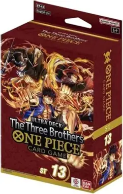 One Piece TCG Ultra Deck THE THREE BROTHERS ST13 ST-13 - ENG ENGLISH - Image 1