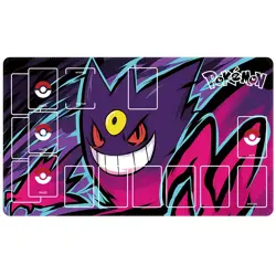 60x35cm Pokemon Playmat With Zones OPCG TCG Card Game Gengar PlayMat Standard - Image 2