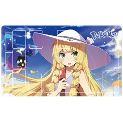 60x35cm Pokemon Playmat With Zones OPCG TCG Card Game Gengar PlayMat Standard - Image 3