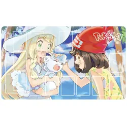 60x35cm Pokemon Playmat With Zones OPCG TCG Card Game Gengar PlayMat Standard - Image 4