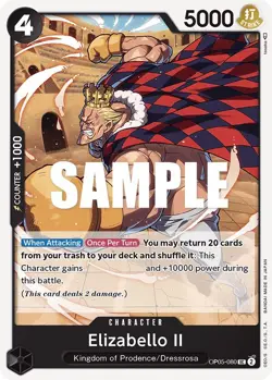 Elizabello II - OP05-080 - Awakening of the New Era - One Piece Card Game - Image 1
