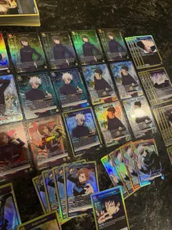 UNION ARENA TCG JUJUTSU KAISEN Yellow Gojo Geto Nobara Alt Arts And Holos - Image 2