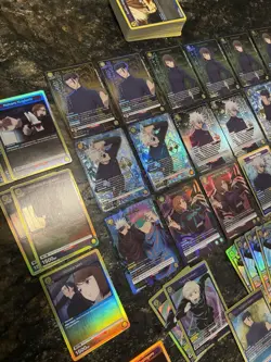 UNION ARENA TCG JUJUTSU KAISEN Yellow Gojo Geto Nobara Alt Arts And Holos - Image 3