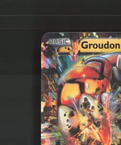 Groudon EX 85/160 Primal Clash Ultra Rare Holo Pokemon Card LP - Image 3