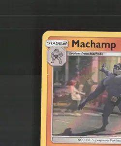 Machamp 13/18 Detective Pikachu Holo Rare Pokemon Card LP - Image 3