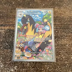 Pokemon TCG Iono's Kilowattrel Card Journey Together IR 163/159 - Image 1