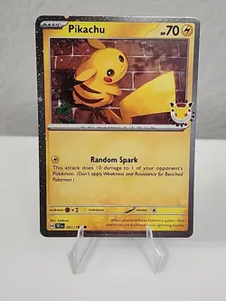 Pikachu (Pokemon Day 2026) 051/162 Miscellaneous Cards & Products Holo - Image 1