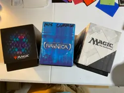 MTG THREE FAT PACK Boxes Starter Collection Lot Magic Gathering Cards Included - Image 1