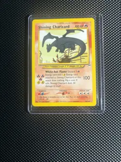 Pokemon Shining Charizard 107/105 Neo Destiny Holo Secret Rare 100 HP Card - Image 1