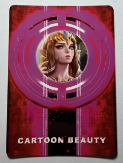 SEXY HEROINE WAIFU Princess Zelda THE LEGEND OF ZELDA ACG PREMIUM HOLO CARD NM - Image 2