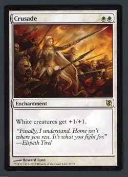 NM Crusade (Banned) Duel Decks: Elspeth vs Tezzeret 27/79 MTG Card (A) B17 - Image 1