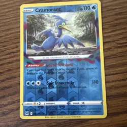 Cramorant 50/196 Lost Origin Reverse Holo Rare Pokemon Card TCG 050/196 Pokemon - Image 1