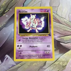 Pokemon Card - Mewtwo Movie Promo WOTC 3 Black Star Promo - Image 1