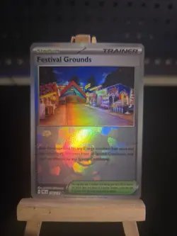 Pokemon Card Festival Grounds (Poke Ball) #108 Prismatic Evolutions Holo English - Image 1