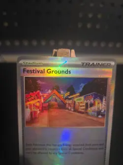 Pokemon Card Festival Grounds (Poke Ball) #108 Prismatic Evolutions Holo English - Image 2