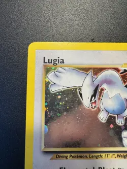 Pokemon TCG Lugia Neo Genesis Holo Rare Card 9/111 - Image 4