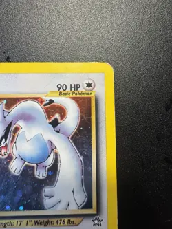 Pokemon TCG Lugia Neo Genesis Holo Rare Card 9/111 - Image 5