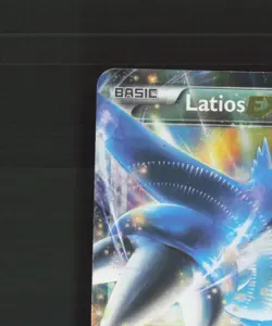 Latios EX 58/108 Roaring Skies Ultra Rare Holo Pokemon Card DMG - Image 3