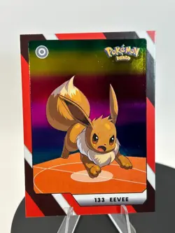 2025 Pokemon Kanto Full House - Rainbow Holo - Eevee #133 - Image 5