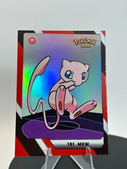 2025 POKEMON POKEDEX Kanto #151 MEW Peru Edition Silver Holo - Image 1