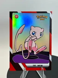 2025 POKEMON POKEDEX Kanto #151 MEW Peru Edition Silver Holo - Image 3
