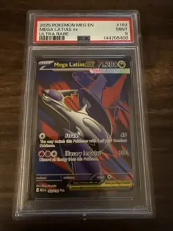 Pokemon TCG Mega Latias EX 163/132 PSA 9 - Image 1