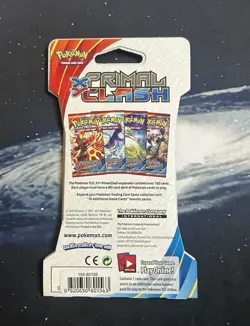 2015 Pokemon Tcg XY Primal Clash Sleeved Booster Pack KYOGRE art Factory Sealed - Image 2