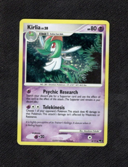 2008 Pokemon, POP Series 7, #8/17 Kirlia LV.28, Holo Uncommon LP - Image 1