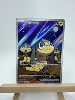 2025 Pokemon TCG Mega Evolution MEG EN Helioptile Illustration Rare #143/132 - Image 1