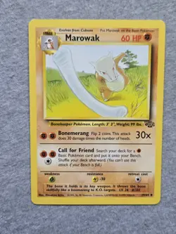 Marowak 39/64 Jungle Uncommon Pokemon TCG 1999 - Image 1