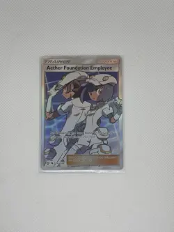 Pokemon Aether Foundation Employee SV81/SV94 Hidden Fates English 2019 - Image 1