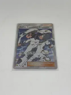 Pokemon Aether Foundation Employee SV81/SV94 Hidden Fates English 2019 - Image 2