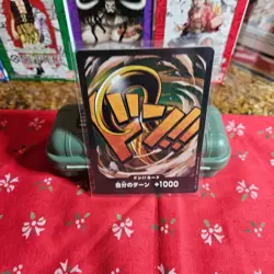 DON !! Card normal (Sir Crocodile) ONE PIECE Card The Best PRB-01 Japanese - Image 1