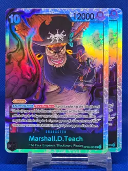 2x Marshall.D.Teach OP09-093 SR | Emperors in The New World | One Piece TCG - Image 1
