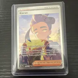 Pokemon TCG Kieran Trainer Prismatic Evolutions Card 174/131 - Image 1