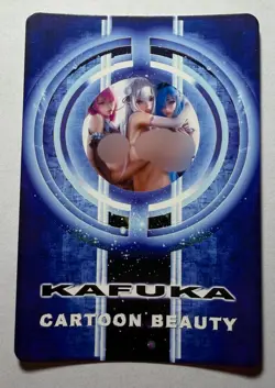 SEXY HEROINE WAIFU Ram & Emilia & Rem RE: ZERO ACG PREMIUM HOLO CARD NM - Image 2