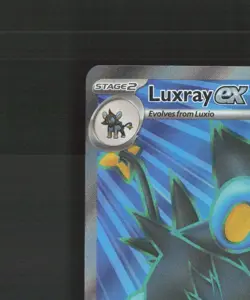 Luxray ex 195/167 Twilight Masquerade Full Art Ultra Rare Holo Pokemon Card NM - Image 3