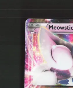 Meowstic EX 37/83 Generations Ultra Rare Holo Pokemon Card MP - Image 3