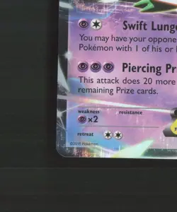Gallade EX 34/108 Roaring Skies Ultra Rare Holo Pokemon Card LP - Image 5