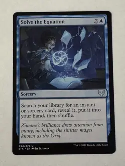 MTG Solve the Equation - Strixhaven: School of Mages LP - Image 1