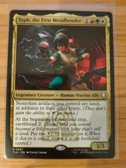 MTG Toph, the First Metalbender 0247 Avatar: The Last Airbender M/NM - Image 1