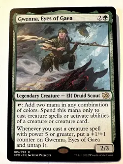 Gwenna, Eyes of Gaea Normal R Promo Pack: The Brothers' War 185 NM - Image 1