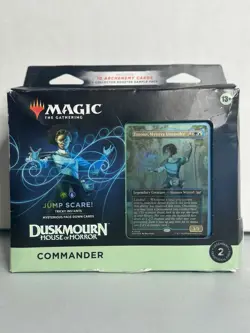 MTG Duskmourn House of Horror JUMP SCARE! Commander Deck Sealed W/rip - Image 1