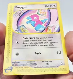 Porygon 103a/147 - Aquapolis Common Regular Pokemon TCG MP - Fast Shipping - Image 3