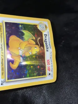 Pokemon TCG Dragonite Fossil 4/62 Holo Unlimited Rare 1999 WOTC Vintage HP DMG - Image 4
