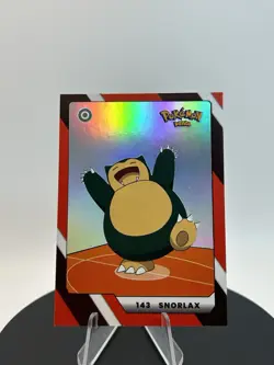 2025 Pokemon Kanto Full House - Silver Holo - Snorlax #143 - Image 1