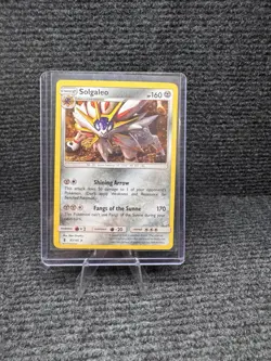 Pokemon TCG - Solgaleo Cracked Ice Holo - 87/145 - SM Guardians Rising - Image 1