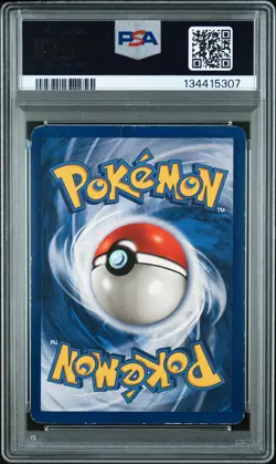 1999 POKEMON BASE SET 1ST EDITION #8 MACHAMP-HOLO PSA 3 - Image 2