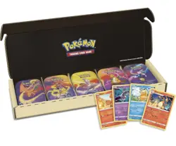Pokemon TCG Kanto Power Mini Tin 5 Pack Bundle Amazon Exclusive New & Sealed - Image 2